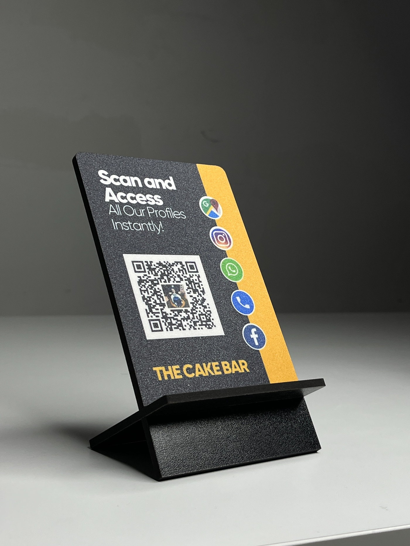 Real ScanEra Smart QR Standee